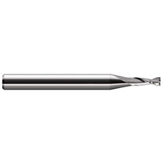 Harvey Tool - Square End Mills; Mill Diameter (Inch): 1/8 ; Mill Diameter (Decimal Inch): 0.1250 ; Length of Cut (Inch): 5/8 ; Length of Cut (Decimal Inch): 0.6250 ; Material: Solid Carbide ; Finish/Coating: Uncoated - Exact Industrial Supply