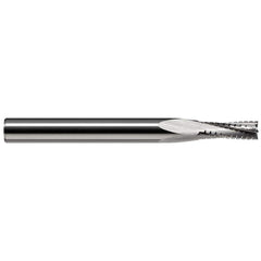 Harvey Tool - Square End Mills; Mill Diameter (Inch): 3/8 ; Mill Diameter (Decimal Inch): 0.3750 ; Length of Cut (Inch): 1-1/8 ; Length of Cut (Decimal Inch): 1.1250 ; Material: Solid Carbide ; Finish/Coating: Uncoated - Exact Industrial Supply
