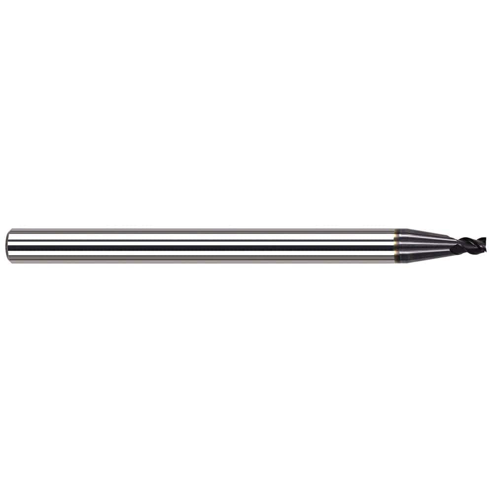 Harvey Tool - Square End Mills; Mill Diameter (Inch): 5/64 ; Mill Diameter (Decimal Inch): 0.0780 ; Length of Cut (mm): 3.0000 ; Length of Cut (Decimal Inch): 0.1180 ; Material: Solid Carbide ; Finish/Coating: AlTiN - Exact Industrial Supply
