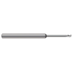 Harvey Tool - Square End Mills; Mill Diameter (Inch): 1/8 ; Mill Diameter (Decimal Inch): 0.1250 ; Length of Cut (Inch): 3/16 ; Length of Cut (Decimal Inch): 0.1870 ; Material: Solid Carbide ; Finish/Coating: Uncoated - Exact Industrial Supply