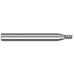 Harvey Tool - Square End Mills; Mill Diameter (Inch): 1/8 ; Mill Diameter (Decimal Inch): 0.1250 ; Length of Cut (Inch): 3/16 ; Length of Cut (Decimal Inch): 0.1870 ; Material: Solid Carbide ; Finish/Coating: Uncoated - Exact Industrial Supply