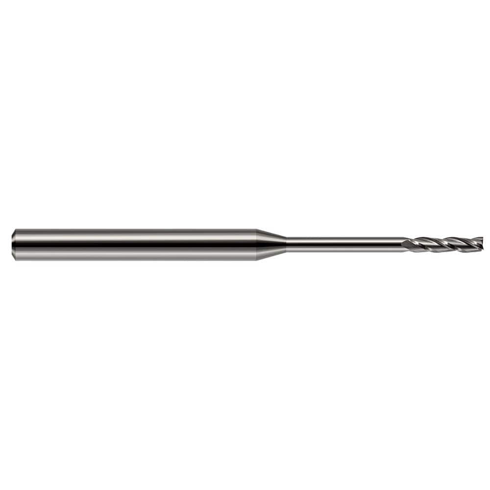 Harvey Tool - 1.9mm, 1/2" LOC, 1/8" Shank Diam, 2-1/2" OAL, 3 Flute Solid Carbide Square End Mill - Exact Industrial Supply