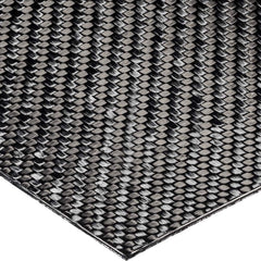 USA Sealing - Plastic Bars; Material: Carbon Fiber ; Shape: Rectangular ; Height (Inch): 1/32 ; Width (Inch): 1 ; Length (Feet): 1 ; Color: Black - Exact Industrial Supply