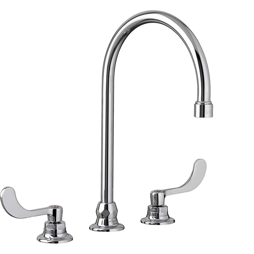 American Standard - Kitchen & Bar Faucets; Type: Gooseneck ; Style: Contemporary; Modern; Transitional ; Mount: Deck ; Design: Two Handle ; Handle Type: Lever ; Spout Type: Gooseneck - Exact Industrial Supply