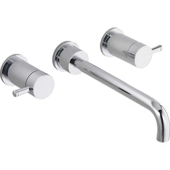 American Standard - Lavatory Faucets; Type: Wall Mount ; Spout Type: Low Arc ; Design: Lever ; Handle Type: Lever ; Mounting Centers: 8 (Inch); Drain Type: Pop-Up - Exact Industrial Supply