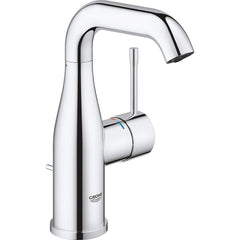 Grohe - Lavatory Faucets; Type: Deck Mount ; Spout Type: High Arc ; Design: Lever ; Handle Type: Lever ; Mounting Centers: Single Hole (Inch); Drain Type: Pop-Up - Exact Industrial Supply