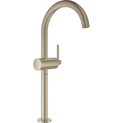 Grohe - Lavatory Faucets; Type: Wall Mount ; Spout Type: High Arc ; Design: Lever ; Handle Type: Lever ; Mounting Centers: Single Hole (Inch); Drain Type: No Drain - Exact Industrial Supply