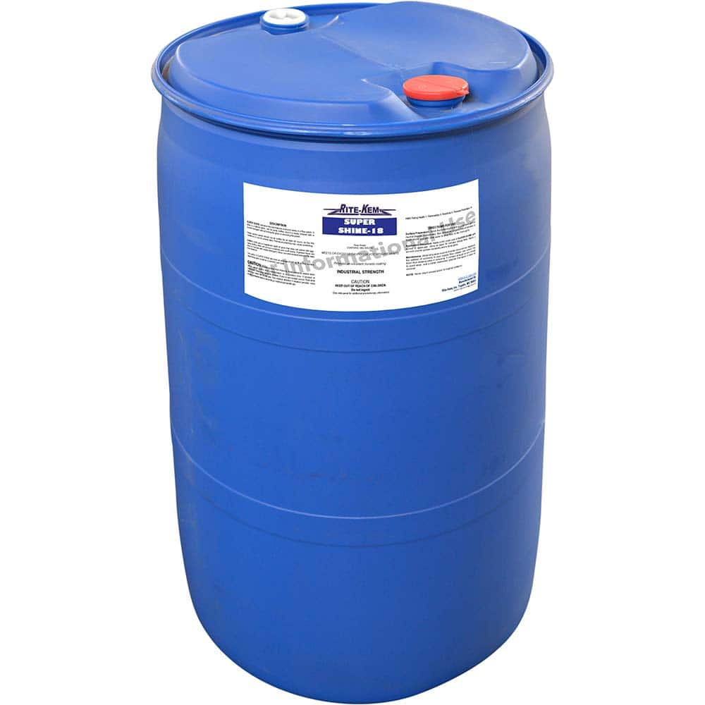 Rite-Kem - Floor Cleaners, Strippers & Sealers; Type: Finish ; Container Size (Gal.): 55.00 ; Container Type: Drum ; Solution Type: Ready To Use; Ready To Use (RTU) PRO STRENGTH - Exact Industrial Supply