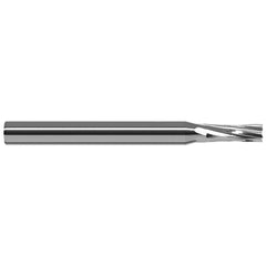 Harvey Tool - 1/8", 3/16" LOC, 1/8" Shank Diam, 1-1/2" OAL, 8 Flute, Solid Carbide Square End Mill