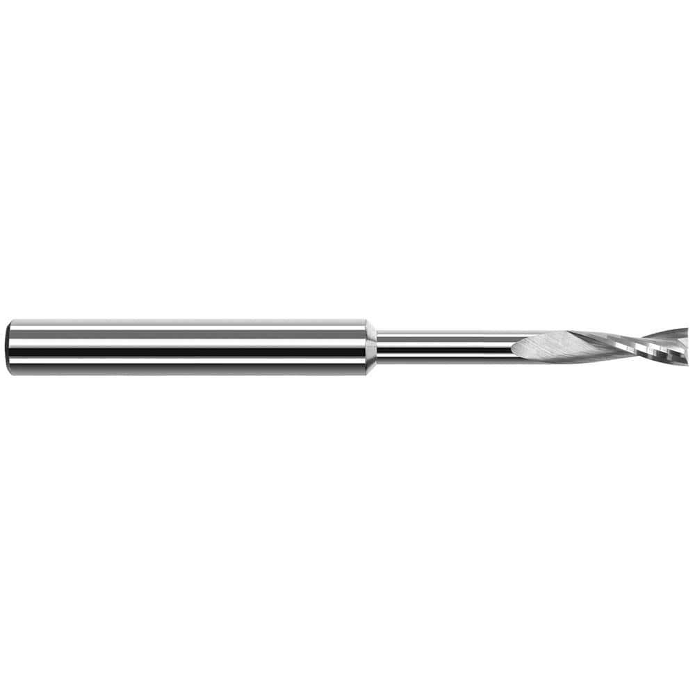 Harvey Tool - 3/32", 0.279" LOC, 1/8" Shank Diam, 2" OAL, 2 Flute Solid Carbide Square End Mill - Exact Industrial Supply