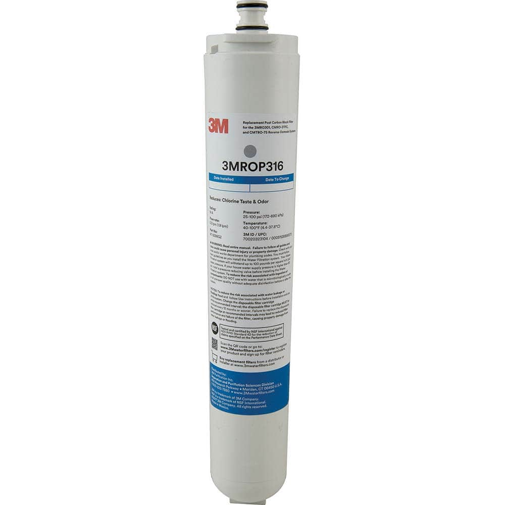 3M Aqua-Pure - Water Filter Systems; Type: Cartridge Filters ; Reduces: CTO, Cyst, Lead, Lindane, Atrazine ; Number of Housings: 0 - Exact Industrial Supply