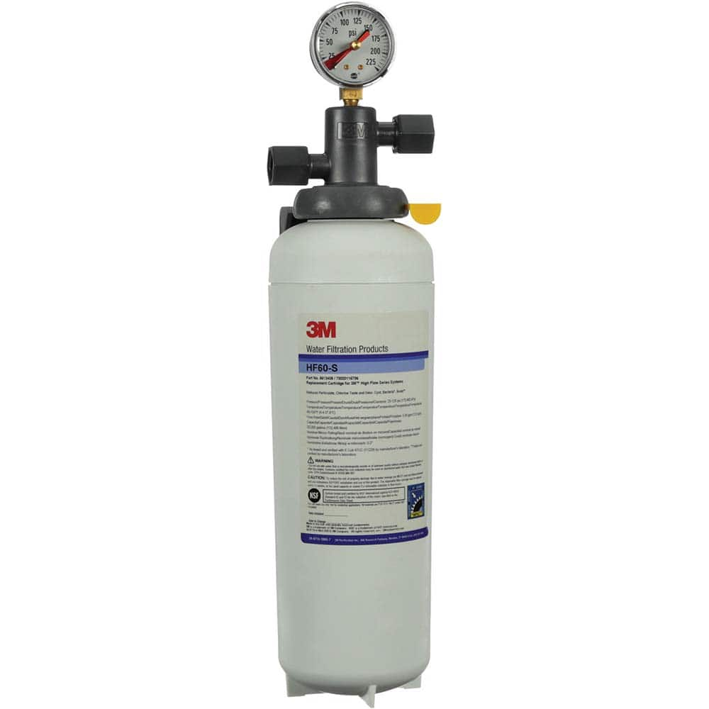 3M Aqua-Pure - Water Filter Systems; Type: Cartridge Filters ; Reduces: Microbiological Particulates; Bacteria & Cysts; Bacteria & Microoganisms; Lead; Particulate, Chlorine Taste & Odor, Asbestos, Parasitic Protozoan Cysts, Lead, Mercury ; Number of Hou - Exact Industrial Supply