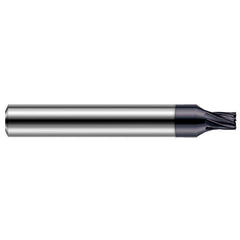 Harvey Tool - 1/8" Diam 7 Flute Solid Carbide 0.005" Corner Radius - Exact Industrial Supply