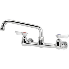 Krowne - Wall Mount, Service Sink Faucet without Spray - Two Handle, Blade Handle, Standard Spout, No Drain - Benchmark Tooling