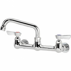 Krowne - Wall Mount, Service Sink Faucet without Spray - Two Handle, Blade Handle, Standard Spout, No Drain - Benchmark Tooling