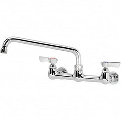 Krowne - Wall Mount, Service Sink Faucet without Spray - Two Handle, Blade Handle, Standard Spout, No Drain - Benchmark Tooling