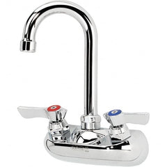 Krowne - Wall Mount, Bar and Hospitality Faucet without Spray - Two Handle, Color Coded Handle, Standard Spout, No Drain - Benchmark Tooling