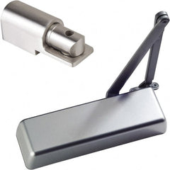 Door Damper: Aluminum Painted Finish, Non-Handed