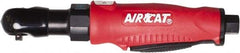 AIRCAT - 3/8" Drive, 380 RPM, 35 Ft/Lb Torque Ratchet Wrench - Inline Handle, 4 CFM, 90 psi, 1/4" NPT Inlet - Benchmark Tooling