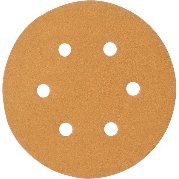 3M - 6" Diam, 220 Grit, Aluminum Oxide Hook & Loop Disc - Extra Fine Grade, Coated, Series 255L - Benchmark Tooling