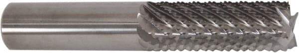 Controx - 1/2" Diam, 1-1/4" LOC, Square End, Solid Carbide Diamond Pattern Router Bit - Right Hand Cut, 3" OAL - Benchmark Tooling