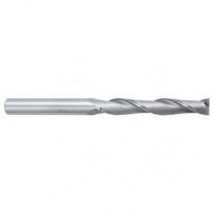 7/16 Dia. x 6 Overall Length 2-Flute Square End Solid Carbide SE End Mill-Round Shank-Center Cutting-Uncoated - Benchmark Tooling