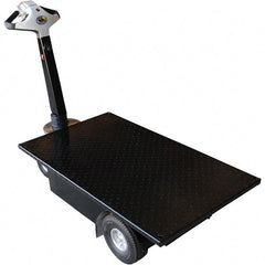 Vestil - 750 Lb Capacity, 28" Wide x 48" Long x 14" High Drive Cart - 28" Wide x 48" Long x 14" High - Benchmark Tooling