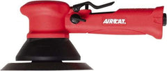 AIRCAT - 6" Max Disc, 10,000 RPM, Pneumatic Handheld Disc Sander - 2.5 CFM, 1/4" Inlet, 0.3 hp, 90 psi - Benchmark Tooling