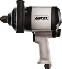 AIRCAT - 1" Drive, 4,800 RPM, 1,580 Ft/Lb Torque Impact Wrench - Pistol Grip Handle, 900 IPM, 13 CFM, 90 psi, 1/2" NPT Inlet - Benchmark Tooling