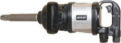 AIRCAT - 1" Drive, 4,500 RPM, 2,300 Ft/Lb Torque Impact Wrench - D-Handle, 1,100 IPM, 16 CFM, 90 psi, 1/2" NPT Inlet - Benchmark Tooling