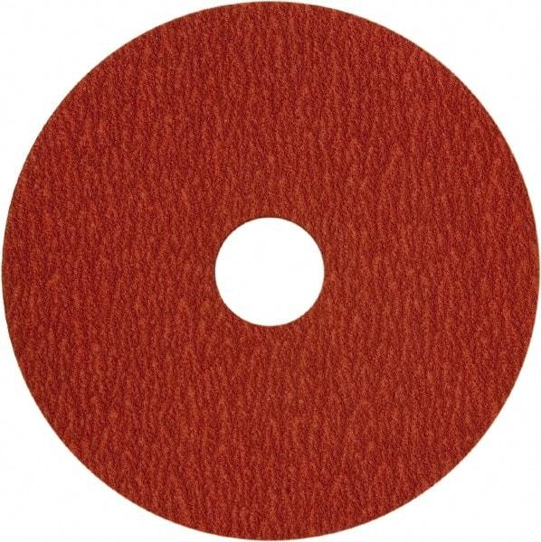 VSM - 7" Diam 7/8" Hole 24 Grit Fiber Disc - Ceramic, 8,000 Max RPM - Benchmark Tooling