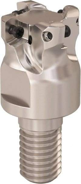 Seco - 20mm Cutting Diam, 0.32mm Max Depth of Cut, Modular Connection Indexable Copy End Mill - 4 Inserts, LPHT Insert, R217.21 Toolholder - Benchmark Tooling