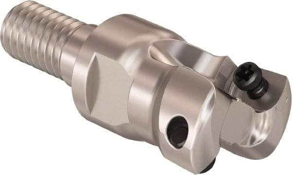 Seco - 14mm Cutting Diam, 0.32mm Max Depth of Cut, Modular Connection Indexable Copy End Mill - 2 Inserts, LPHT Insert, R217.21 Toolholder - Benchmark Tooling