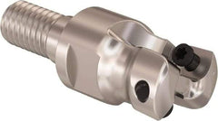 Seco - 12mm Cutting Diam, 0.32mm Max Depth of Cut, Modular Connection Indexable Copy End Mill - 2 Inserts, LPHT Insert, R217.21 Toolholder - Benchmark Tooling