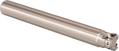 Seco - 20mm Cutting Diam, 18mm Shank Diam, 0.32mm Max Depth of Cut, Straight Shank Indexable Copy End Mill - 3 Inserts, LPHT Insert, R217.21 Toolholder - Benchmark Tooling
