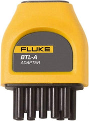 Fluke - Yellow/Black Electrical Test Equipment Adapter - Use with Fluke 500 Series Battersy Analyzers - Benchmark Tooling