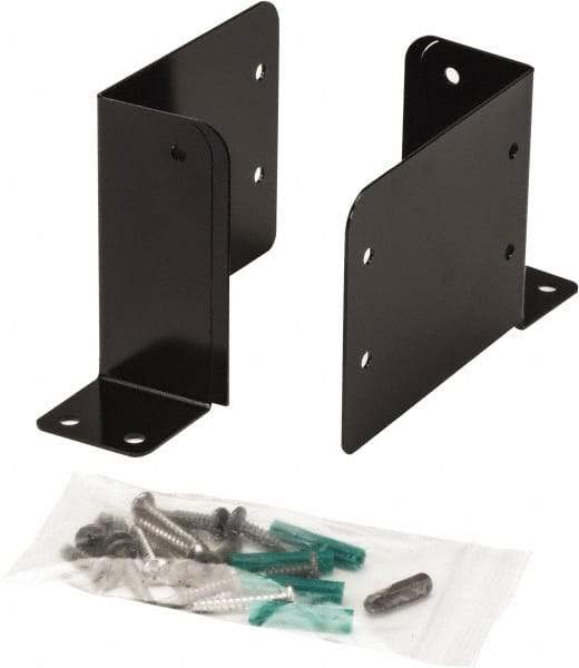 Door Innovation - 4-1/2;-2" Wide x 4" High, Electrostatic Powdered, Door Reinforcer - 1-3/4" Thick Door, Use with Center Aluminum Door Jamb - Benchmark Tooling