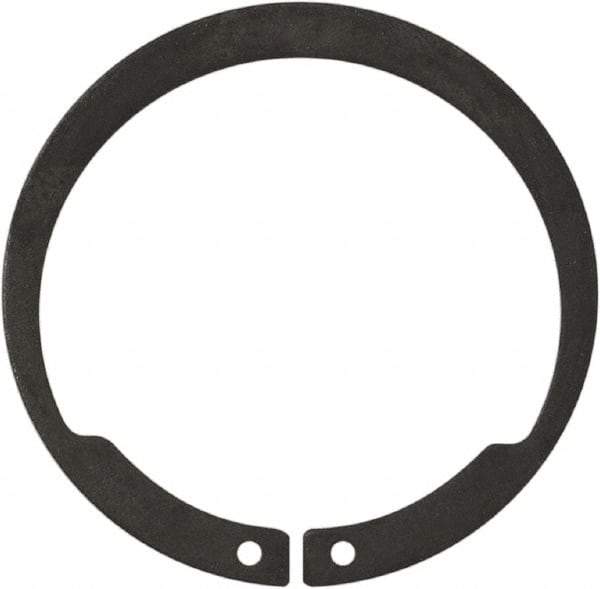 Rotor Clip - 0.468" Groove Diam, 1/2" Shaft Diam, Phosphate Spring Steel, Snap External Retaining Rings - 0.039" Groove Width, 0.016" Groove Depth, 0.035" Ring Thickness, Grade 1060-1090 - Benchmark Tooling