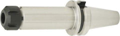 Parlec - 6.22" Projection, BT40 Dual Contact Taper, ER32 Collet Chuck - Through Coolant - Exact Industrial Supply
