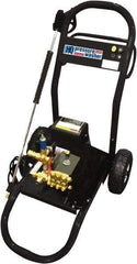 PRO-SOURCE - Electric, 30 Amp, 7.5 hp, 3,000 psi, 4 GPM, Cold Water Pressure Washer - AR Triplex Ceramic Plunger, 50' x 3/8" Hose, 230 Max Volts - Benchmark Tooling