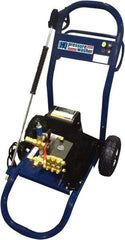 Value Collection - Electric, 20 Amp, 4 hp, 2,000 psi, 3 GPM, Cold Water Pressure Washer - General Triplex Ceramic Plunger, 50' x 3/8" Hose, 220 Max Volts - Benchmark Tooling