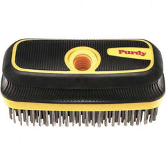 Purdy - Wire Surface Preparation Brush - 8" OAL, Cushioned Grip Handle - Benchmark Tooling