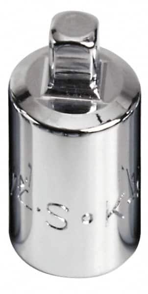 SK - 1/2" Drive, 7/16" Socket, Male Pipe Plug Socket - 4 Points, 1-3/8" OAL - Benchmark Tooling
