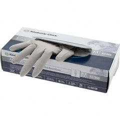 Kimtech - Size M, 3-1/2 mil, Medical Grade, Powder Free Nitrile Disposable Gloves - Exact Industrial Supply