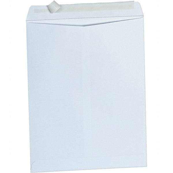 Universal One - 4" Long x 10.13" Wide Peel-Off Self-Seal White Catalog Envelope - White - Benchmark Tooling