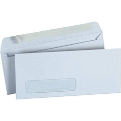 Universal One - 4.13" Long x 9.63" Wide Peel-Off Self-Seal Business Envelope - White - Benchmark Tooling