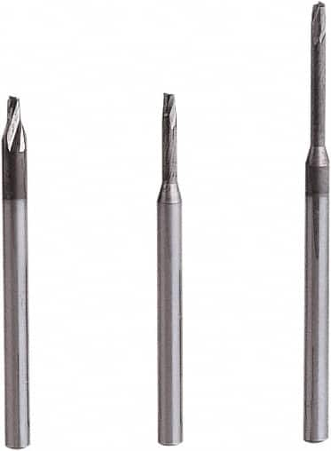 Seco - 1mm, 2 Flute, Single End, Solid Carbide, 0.1mm Corner Radius End Mill - 40mm OAL, 20° Helix, Right Hand Flute, 1.5mm LOC, Right Hand Cut, 5mm Extended Reach - Benchmark Tooling