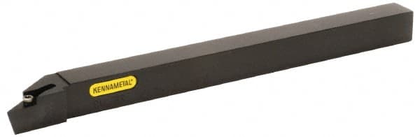 Kennametal - SVJB, Right Hand Cut, 3° Lead Angle, 25mm Shank Height x 25mm Shank Width, Neutral Rake Indexable Turning Toolholder - 150mm OAL, VB..1604.. Insert Compatibility, Series Screw-On - Benchmark Tooling