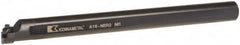 Kennametal - 1-3/8" Min Bore Diam, 12" OAL, 1" Shank Diam, A-NE Indexable Boring Bar - N. Insert, Clamp Holding Method - Benchmark Tooling