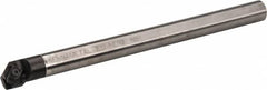 Kennametal - 1-1/8" Min Bore Diam, 10" OAL, 3/4" Shank Diam, E-NE Indexable Boring Bar - N. Insert, Clamp Holding Method - Benchmark Tooling